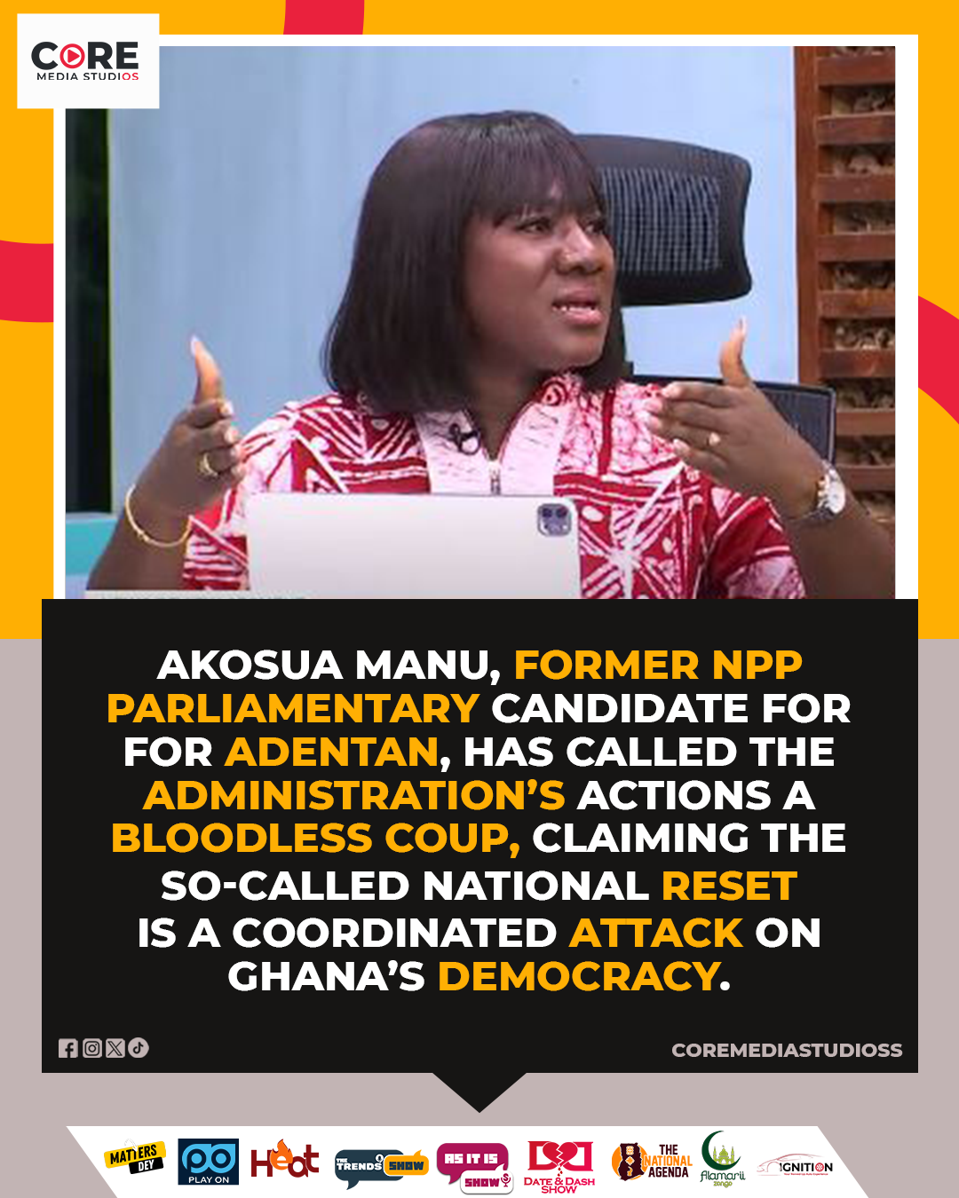 UPDATES Akosua Manu